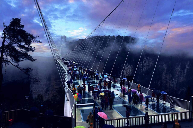 長沙出發(fā)到張家界玻璃橋、天門山、玻璃棧道、鳳凰古城3日游